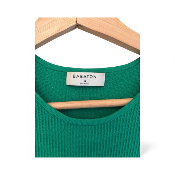 Babaton Sculpt Knit Racer Mini Dress - Picture 4 of 6